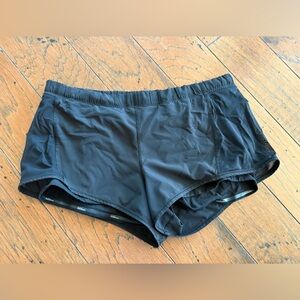 Black Lululemon running short  shorts size 10